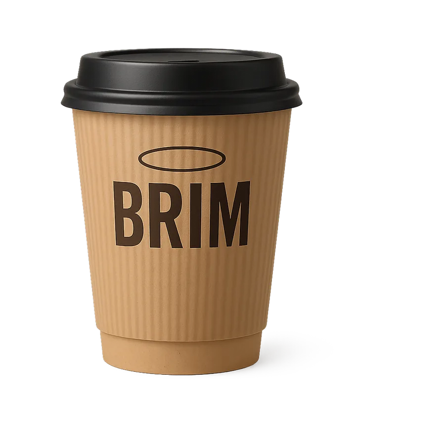 Custom double-wall insulated paper cup